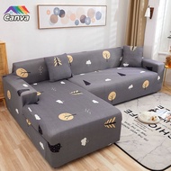 Elastic sofa cover 1/2/3/4 seater&amp;L shape universal all-inclusive fabric sofa cover sofa cushion dust cover sofa towel combination sofa cover sofa bed protector cover