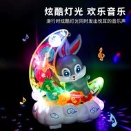 Tiktok ชุดกระต่ายไฟฟ้าสากล,ของเล่นของขวัญสำหรับเด็กเพลงกระต่าย