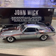 Highway 61 1: 18 1969 Electroplating Ford Mustang BOSS 429 Fast Chase Defects Rash Out of Print Car 