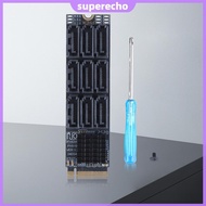 [Fast Arrival] M.2 NVME To SATA 3.0 Converter M.2 NVME M-Key To SATA 9-Port Expansion Card