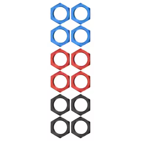 RC Wheel Hex Hub Nut Wear Resistant 24mm Wheel Hex Hub Nut for RC Car
