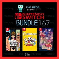 (3 in 1) GTA Grand Theft Auto + Cuphead + Nine Parchments (Nintendo Switch) Digital Games