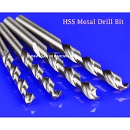 Mata Tebuk Besi Kayu Plastik Tembaga Mata Gerudi | HSS Metal Drill Bit Drilling For Plastic Iron Wood Copper Aluminium