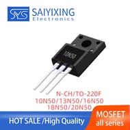 5pcs Original New 10N50/13N50/16N50/18N50/20N50 TO-220F MOSFET 500V 10A 13A 16A 18A 20A Transistor
