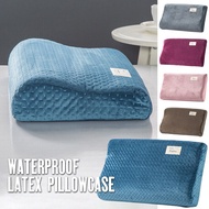 Pillowcase Home Rebound Cotton Quilted Memory Foam Contour Pillow Case Cover