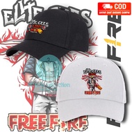 Free Fireee Freefire Character Baseball Cap for Children Ages 3-10 Years | Game Hat FF