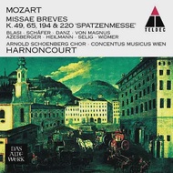 Mozart: Missae Breves K.49, 65, 194 &amp; 220 / Harnoncourt / Concentus Musicus Wien