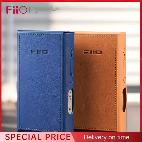 FiiO SK-M21 Player MP3 Protective Case Anti Slip PU Leather Case Easy to Disassemble Embedded Tongue