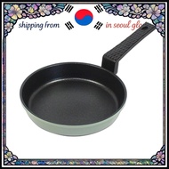 [kitchenart] Induction IH Modern Green Egg Pan, 16cm, 1pc / Korean Egg Pan / Induction Friendly by S