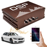 【New Arrival】 4x50W DSP Car Power Amplifier Support APP Control Audio Digital Sound Processor Car DS
