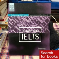 192 English books Insight into IELTS：The Cambridge IELTS Course Second-hand