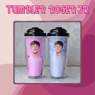 Roger Jr Tumbler Bonus 25 Unofficial Roger Photocards Made by Inter Miami Football Fans