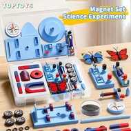 Physics Science Magnet Kit Kids Physics Learning STEM Educational Experiment Tools Kids Gift