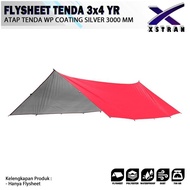 Consina - Flysheet 3X4 Trapteen Flysheet 4X3 Meter Flysheet 19 Lob