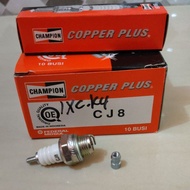 MESIN CHAMPION SPARK PLUG 100% Original CJ8 Mini Babat Motor Lawn Mower Senso Chainsaw/ Original Fog
