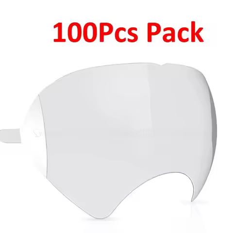 100/50/30/20/10/5Pcs Peel Off Lens Cover Compatible for 3M 6885 6000 6700 6800 6900 Series Respirato