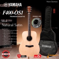 Yamaha F400-Double OS1 Natural Satin Acoustic Guitar Transacoustic F400