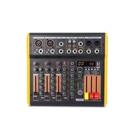 NickWinsMusic Audio Mixer 4/6 ช่อง 16 DSP Connect KTV/USB/Bluetooth/หูฟัง