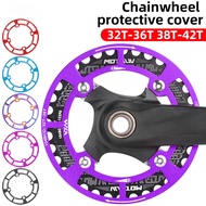 104BCD Bicycle Crankset Protective Cover Crank Chain Wheel Ring Guard Protector 104 BCD Sprocket Rin
