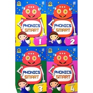 Pelangi - Phonics Smart Reader (book 1-4) Phonics Book for 4-6 years old Preschool
