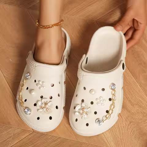 Lightweight Clog and Mules, EVA Garden Shoes, Non-Slip Sandals, Comfortable Slip-On Shoes for Indoor