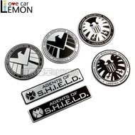 S.H.I.E.L.D.E.L.D. Car Sticker Logo Belongs to Car Logo 3 Three-Dimensional Fuel Tank Cap Free Stick