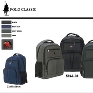 POLO CLASSIC 18 Inch Original Laptop Backpack with Padlock