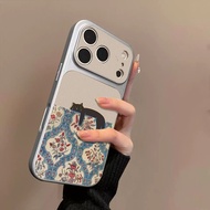 Sup&LV | Leather & Silica Gel Shockproof iPhone Case