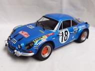 IXO 1/18 RENAULT ALPINE A110 18 RENAULT Racing Model Alloy F6F8