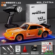 HOT DEAL1: 43rc Remote Control Car Alloy 993 4WD Full Scale Throttle Racing Gyroscope Drift Car Day 