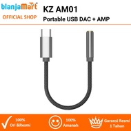 Kz AM01 USB DAC AMP CX31993 MAX97220 USB C Dongle Adapter Official Warranty