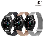 DUX DUCIS Samsung Galaxy Watch 5/ Watch 5 Pro 通用款米蘭尼斯錶帶(20mm) (黑色)