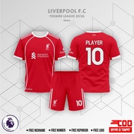 NEWEST L1V3RP00L FC H0M3 JERSEY 2025-2026 CUSTOM NAME FOR CHILDREN & ADULTS FULL PRINTING PREMIUM