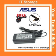 Premium Power Adapter / Pengecas Laptop Asus Mini Eee PC X101H 1015 1215 1225 19V 2.1A (40W) 2.5 x 0.7mm