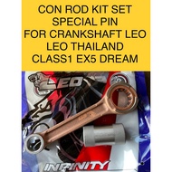 EX5 DREAM CONNECTING ROD CON ROD RACING SPECIAL PIN 19 CRANKSHAFT LEO CLASS1 4MM 6MM