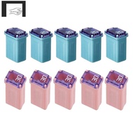 10 PCS 20Amp 30Amp Miniature Box Fuses FMM MCASE Type FMM Maxi Fuses Square Car Fuse ("Low Blow")