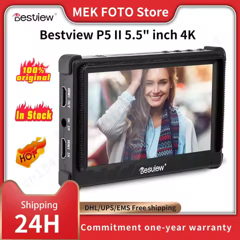 Desview Bestview P5II P5 II Monitor 4K 5.5 Inch Full HD 1920*1080 Display Field Monitor for DSLR Cam