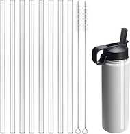 8PACK Replacement Straws for Takeya 40oz, Reusable Drinking Straws Compatible with Simple Modern, Hy