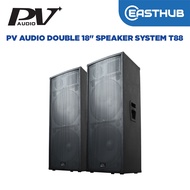 PV AUDIO DOUBLE 18" SPEAKER SYSTEM T88 (1 Unit Only)