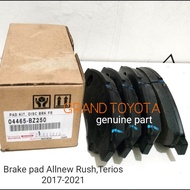 Allnew Rush Terios Brake pads, Original Allnew Rush Brake pads 04465-BZ250