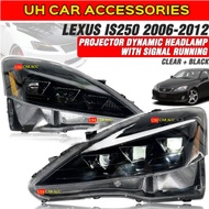 LEXUS IS250 2006 - 2012 PROJECTOR DYNAMIC HEADLAMP WITH RUNNING SIGNAL