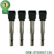 4PCS High Quality Ignition Coils OEM 07K905715G 07K905715F 0221604115 For VW Audi 2.0T CBFA CCTA US