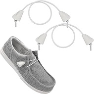 Elastic Shoe Laces for Hey Dude Shoe, No Tie Bungee Stretchy Shoelaces, Stretch Replacement Strings