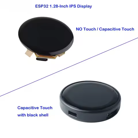 ESP32 Display 1.28 inch ESP32-C3 WiFi+BLE TFT LCD Module ESP32-2424S012 240x240 GC9A01 Touch Screen 