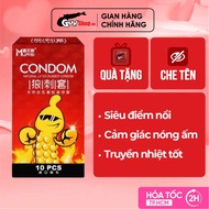 Bao cao su Muaisi Hot siêu điểm nổi nóng ấm - Hộp 10 cái | GUNSHOP VIỆT NAM
