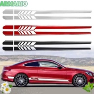 IARMARIOQR Car Stickers, Self-adhesive PVC Car Side Body Decals, Removable Waterproof Car Accessorie