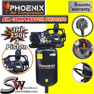PHOENIX 3HP / 150L 3 PISTON HIGH PRESSURE AIR COMPRESSOR PN30150