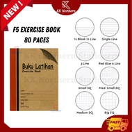 Exercise Book Buku Latihan Buku Tulis Sekolah Latihan Single Line 80 Pages 练习簿 单线簿 小方格 大方格 双线簿中方格簿子
