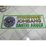 Banner Syekhermania ( 100 x 40 ) // Banner Sholawatan // Banner