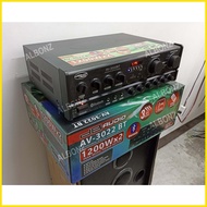 ◩ ❁ ♣ Professional Digital Karaoke Amplifier DB Audio Amplifier AV-3022BT 1200Wattsx2 BT/USB/SD/FM